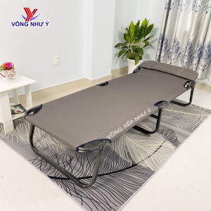 Giường xếp Như Ý đẹp trẻ trung tiên lợi giường ngủ trưa gấp gọn thép sơn tĩnh điện bền chắc chắn cho văn phòng