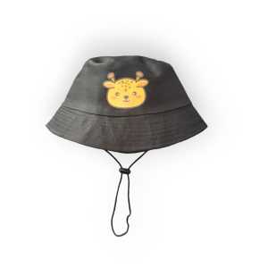TOPI BUCKET HAT ANAK TALI KARAKTER JERAPAH USIA 1-8 TAHUN LAKI PEREMPUAN BISA PAKE NAMA