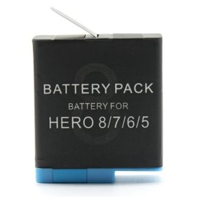 PIN GOPRO HERO 8/7/6/5 DUNG LƯỢNG 1220mAh DÀNH THAY THẾ CHO CAMERA HÀNH ĐỘNG GOPRO 8/7/6/5