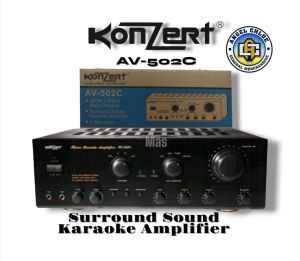 Konzert AV Amplifier AV-502C surround sound karaoke  amplifier
