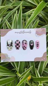 [AURISTELLA] PRESS ON NAILS/ FAKE NAILS/ KUKU PALSU/ CUSTOM