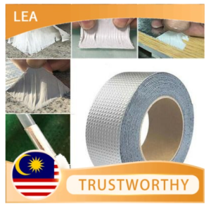 IGG- Multi-purpose Self-adhesive Waterproof Tape Stop Leakage Performance Auto Fix Strong Tape Leak Sealer Crack Repair Anti Leakage Tape (5cm/10cm/15cm/20cm/30cm x 5m)