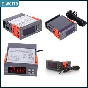 E-WOITD NEW 12V 24V 110V 220V STC-1000 Digital Temperature Controller Thermostat w NTC
