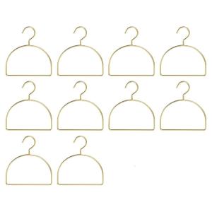 10pcs Pet Dog Clothes Hanger Puppies Costume Hangers Metal Hanging Fashion Hook Shelf Pet Wardrobes Organizers