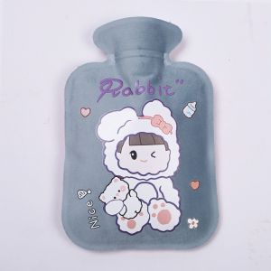 Túi chườm nóng lạnh nhung mềm giảm đau bụng kinh túi chườm giữ ấm hạ sốt 500ml -Lumbley