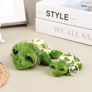 QUANSEN 7/10CM Turtle Plush Stuffed Doll Soft Plush Toy Keychain Bag Pendant Kid Gift