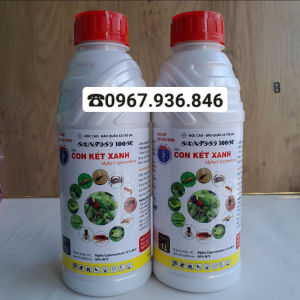 Santoso 100SC Con Két Xanh Chai 1 lít - Vẹt xanh tên cũ _chuyên diệt trừ kiến ruồi vàng bướm -