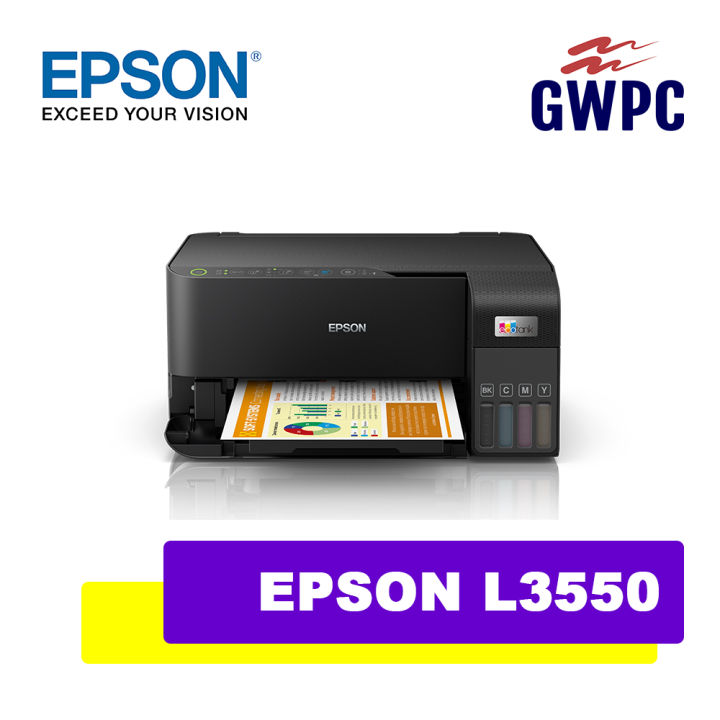 Epson EcoTank L3550 Ink Tank Printer Lazada PH