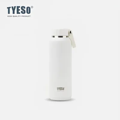 TYESO Thermal Tumbler Flask Water Bottle Vacuum Insulated Stainless Steel Coffee Cup 500ml 710ml