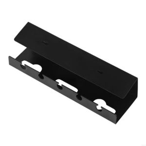 GONUUWGL Versatile Under Desk Cable Management Rack Sturdy No Drilling Socket Strip Holder Simple Spacious Cable Organizer Rack Student Dormitory