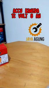 KANEDA AKI KERING BATERAI SPAYER ELEKTRIK UPS 12V 8AH / BATTERY ACCU UPS ALAT SEMPROT HAMA 12 VOLT 8 AMPERE