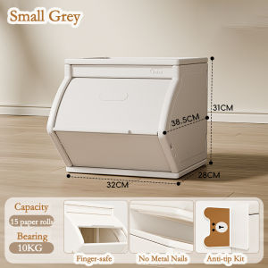 Kids Storage Cabinet Stackable Toy Stack Box Organizer for Snacks & Books Dustproof Design for Easy Organization 收纳柜