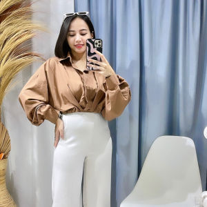 JOSU - SALE 12.12 BLOUSE CROP BLAIR SHIRT / ALEXA CROP SHIRT / KEMEJA CROP WANITA / ATASAN WANITA