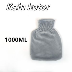 Hot Water Bag Penghangat Perut 1000ml Bahan Tebal Anti Pecah Isi Air Panas Dingin untuk Terapi & Nyaman