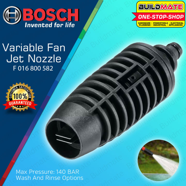 Buse à Jet Variable Bosch - Nettoyage Haute Performance Pour Jardin Et Maison