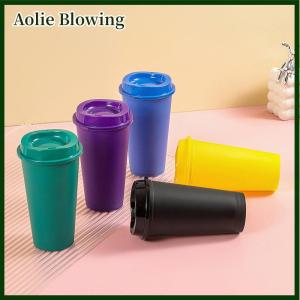 Aolie Popular Coffee Mug Shatterproof Cup Wide Application Unbreakable PP Lid Travel Bottle