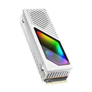 Argb M.2 tản nhiệt ssds tản nhiệt với thermals pad nhôm 2280 M.2 5V 3pin địa chỉ argb Sync NVMe tản nhiệt cho M.2