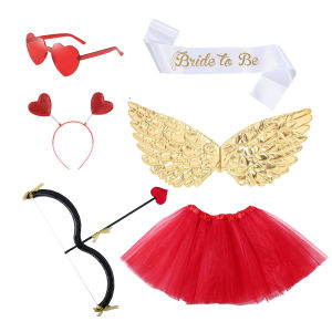 Halloween Valentines Day Cupid Bow and Arrow Goddess Arrow/Party Cosplay Costume Props