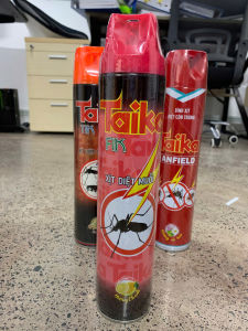 Bình xịt côn trùng muỗi gián rệp giường TAIKA x ANFIELD TIK FIK NOUCAMP 600ML.