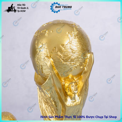 Mô hình cúp bóng đá cao 13cm / 27cm Gia công tinh xảo - 332
