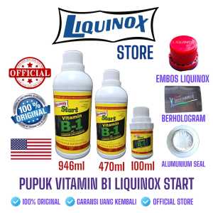 Pupuk Vitamin B1 Anti Stress Tanaman Liquinox Start