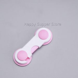 Happy ตัวล็อคประตูตู้เย็น แบบตะขอเกียว ป้องกันไม่ให้เด็กเปิดลิ้นชัก เพื่อความปลอดภัยในเด็ก safety lock