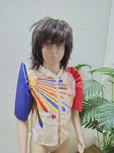 Kids Sinag- BUWAN NG WIKA Multi-Colored Araw Bolero