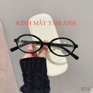 Gọng Kính  Nữ Oval  Form Nhẹ Thời Trang Vintage – Nhiều Màu Cá Tính – Mã 85135