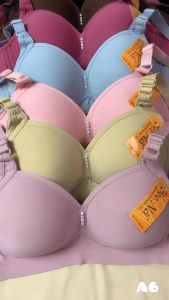 ชุดชั้นใน เสื้อในไร้โครง ฟองบาง เก็บทรง ใส่สบาย beena(บีน่า)A6