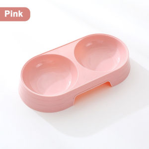 AimayaPet 2in1 Pet Bowl Stainless Steel Pet Double Bowl Non-Slip Skid Base Removable Pet Feeder for Cat Dog