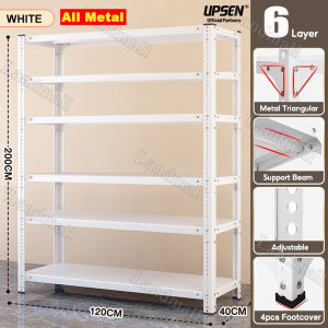 Boltless Metal Rack Organizer Boltless Steel Rack Shelves 5/6 Layers Adjustable Tool Storage & Shelvinggrocery rack display rack shelf Rust Proof Weight bearing 175kg