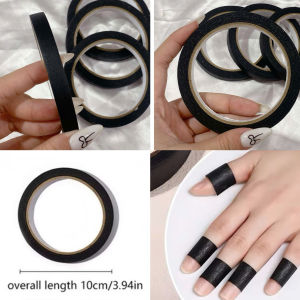 Băng keo đen bảo vệ ngón tay chống tia UV  - Băng keo đen dán ngón tay hơ đèn- Dụng cụ chống tia uv tay làm nail
