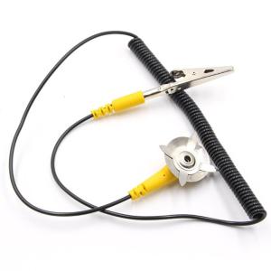 Elastic ESD Discharge Grounding Cords Anti Static Grounding Wire Conductive Workspaces Tool For Electronics Protections