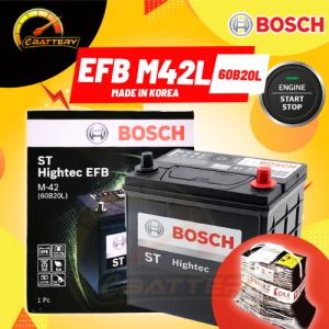 M42 60B20L M42L BOSCH | BATERI KERETA | High Spec For Start Stop Vehicle Car | Perodua Myvi eco Bezza Ativa