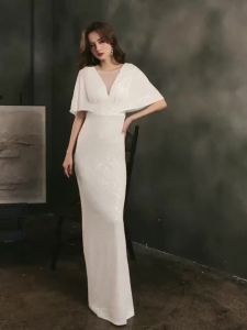 Ever Pretty Mermaid Sequined Lace Elegant Long Evening Dress