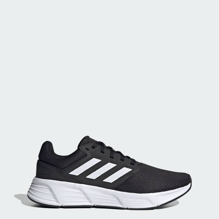 adidas Running Galaxy Shoes Men Black GW3848 Sepatu Running