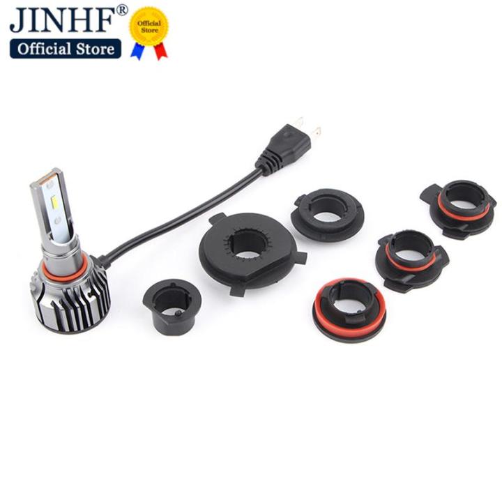 【sought-after】 1pc Car Led Headlight Bulb Base Adapter Socket Holder ...