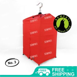 SEMPATI Kerodong Burung Kotak Krodong Sangkar Cover Penutup Kandang Kotak Sempati Super Ekonomis Hg Nomor 3 No 3 HTMKTK3