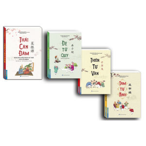 sách - Combo 4c - Thái Căn Đàm & đệ tử quy thiên tự văn tam tự kinh
