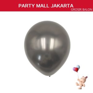 Balon Latek Chrome Double Metalik isi ( 50 PCS) 12 Inch/ Latex chrome metalik