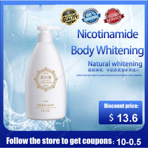 Whitening lotion for body hand body lotion whitening skin care body lotion for women 500ml/box Nicotinamide fast whitening skin permanent whitening does not rebound