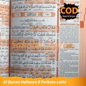 Al Quran Hafalan Hafazan 8 Perkata Latin A5 Al Quran 2 Warna Terjemah Translit Latin Kertas Hvs Al-Mubarok Bisa COD Bayar Ditempat