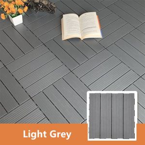 [SG Stock]PVC Plastic Flooring For Balconies Courtyards And Terraces Interlocking Outdoor Flooring