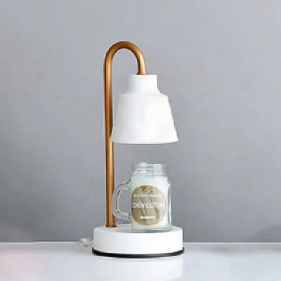 【Local shipment】Candle Warmer wax melt remote adjust brightness creative bedside lamp aromatherapy halogen yankee lampu upgraded version new Malaysia 3 Pin Plug Dimmable Adjustable European Style Desk Decoration
