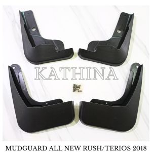 Mudguard Mobil All New Rush Terios 2018 Karpet Lumpur Mud Guard Hitam