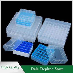 [Dale Dephne] กล่องชั้นวางหลอดทดลองพลาสติกพร้อมฝาปิดหลอดแรงเหวี่ยงอุปกรณ์ทางห้องปฏิบัติการ