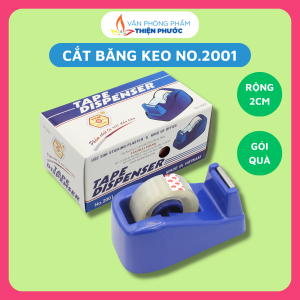 Cắt băng keo để bàn No.2001 dùng cho băng keo văn phòng gói hàng THIỆN PHƯỚC
