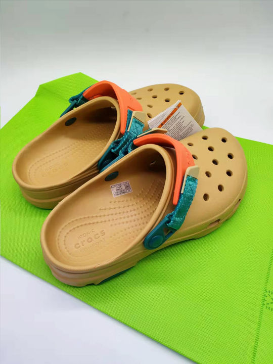 Crocs Terrain Classic clog sandals for man with ecobag Rubber