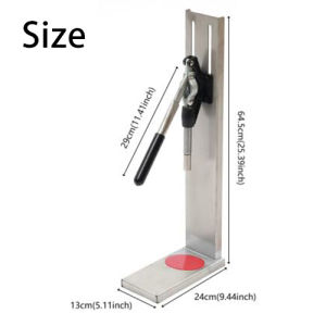 Wine Bottle Cork Manual Press Cork Sealing Machine Wine Corking Tool For Brewed Wine Bottle Cork Press Inserting With 4 POM Heads