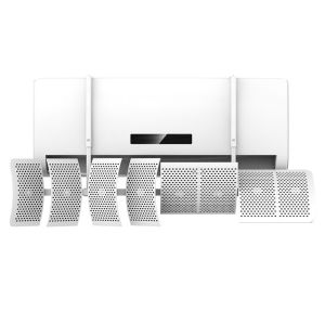 【SG Stock】Air Conditioner Wind Deflector/Air Baffle/Anti Direct Blowing/Cold Air Outlet Baffle/8 Leaf Adjustable/Aircon Deflector/Aircon Wind Deflector